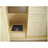 coffre fort horizontal - cache fond d'armoire ou au sol .