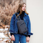 Nouveau Sac à bandoulière sécurisé et anti couteau - exclusivité Kamouflages.com