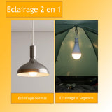 Ampoule d'urgence rechargeable
