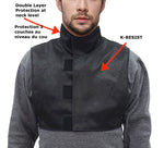 Anti-stab protection (neck - collarbone) - black or camouflage