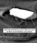 Sweatshirt anti couteau à capuche (hoodie)
