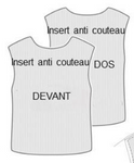 Sweatshirt anti couteau à capuche (hoodie)