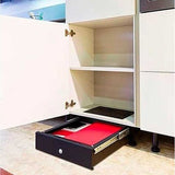 Safe - camouflaged - kitchen plinth - under cabinet