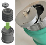 Coffre fort Dissimulé Cylindrique en Paroi 👨‍✈️