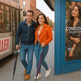 Parapluie de défense incassable - XXL - 102CM 💚