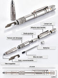 Tactical pen with torch + Strobe -