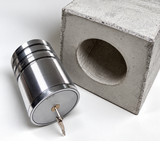 Module béton pour coffre-fort cylindrique Ø104 mm