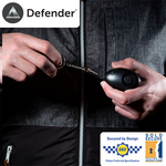 Alarme personnelle anti-agression +torche - recommandée par la police anglaise👨‍✈️