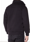 Sweatshirt col montant anti couteau Noir Spectra