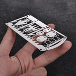 Carte De Survie Nomade