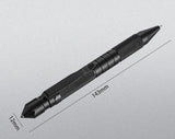 Stylo tactique + sifflet d'alarme + 2 mines rechange