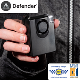 Powerful personal and home alarm + blinding strobe