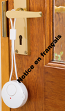 Alarme de porte pour protection maison avec retardateur