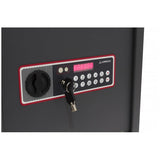 Coffre fort vertical à ouverture électronique + clé de secours
