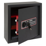 Vertical safe with electronic opening + emergency key