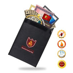 Fire-, water-, and insect-resistant cache pouch